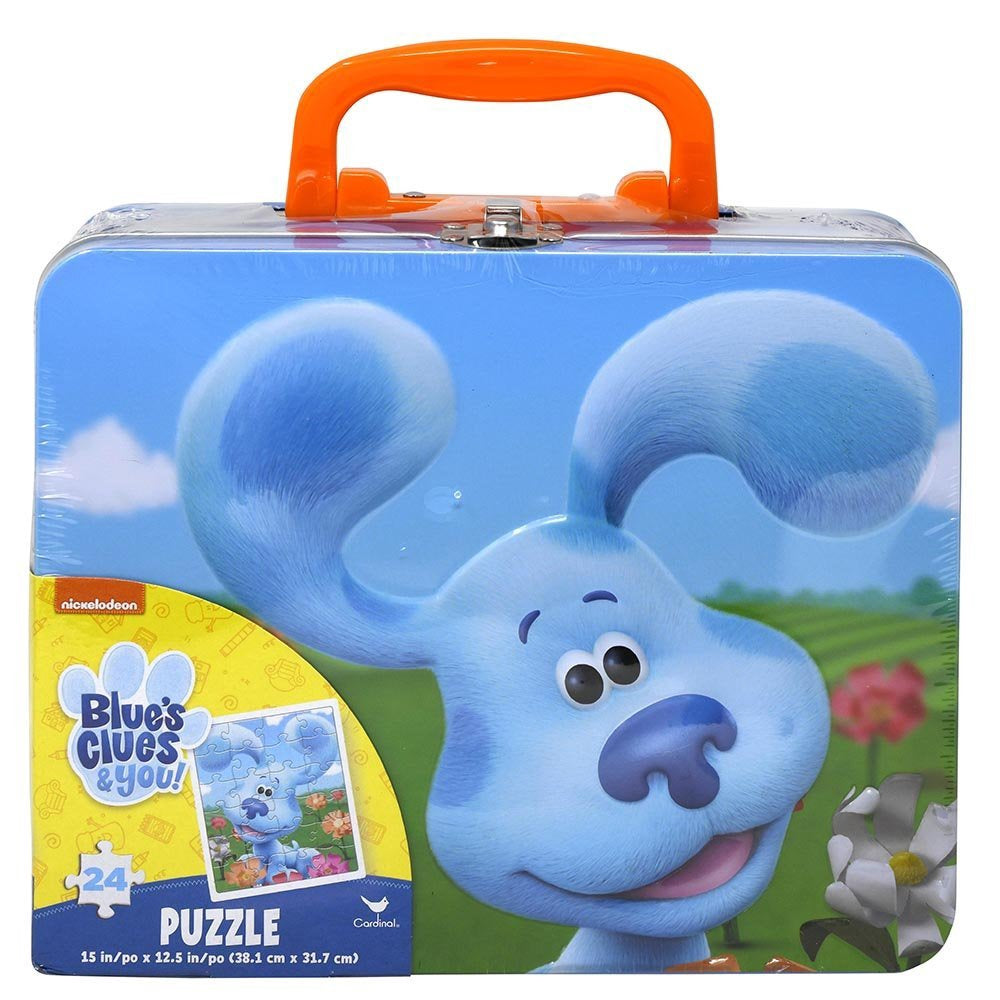 Tin Lunch Box w/ Puzzle
