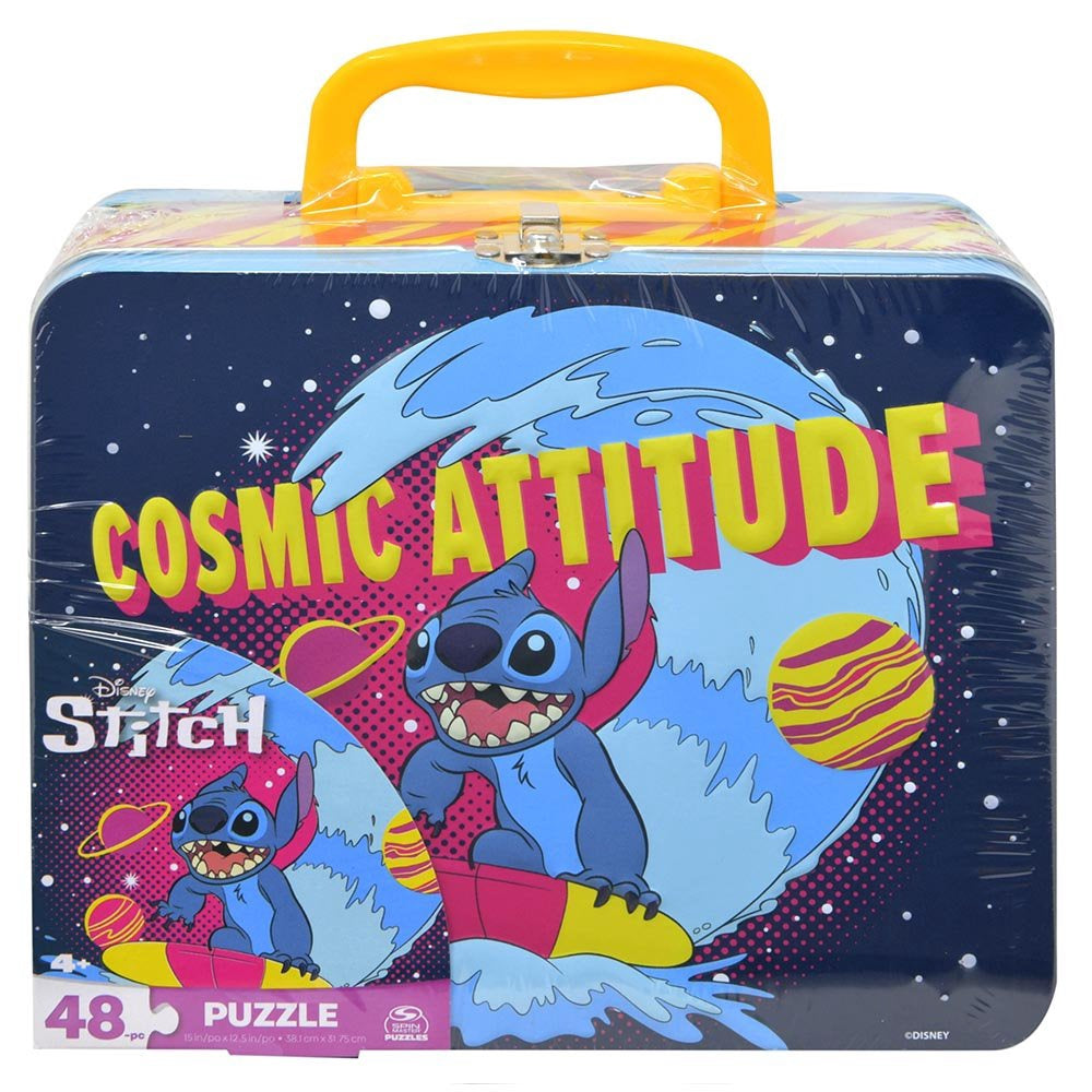 Tin Lunch Box w/ Puzzle