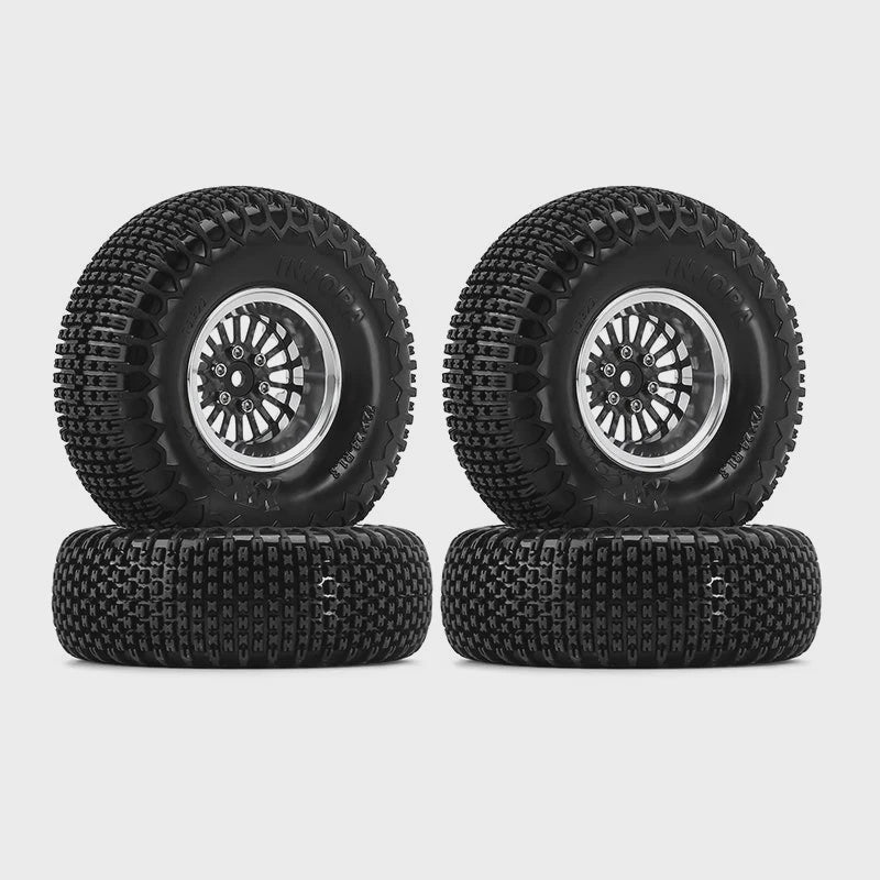 1/18 and 1/24 RC Crawler 1.3" ModuWheel Beadlock Wheels with XHX Pin Tires