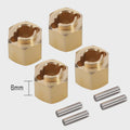 Ascent 18 Brass Wheel Hex Hub Extenders