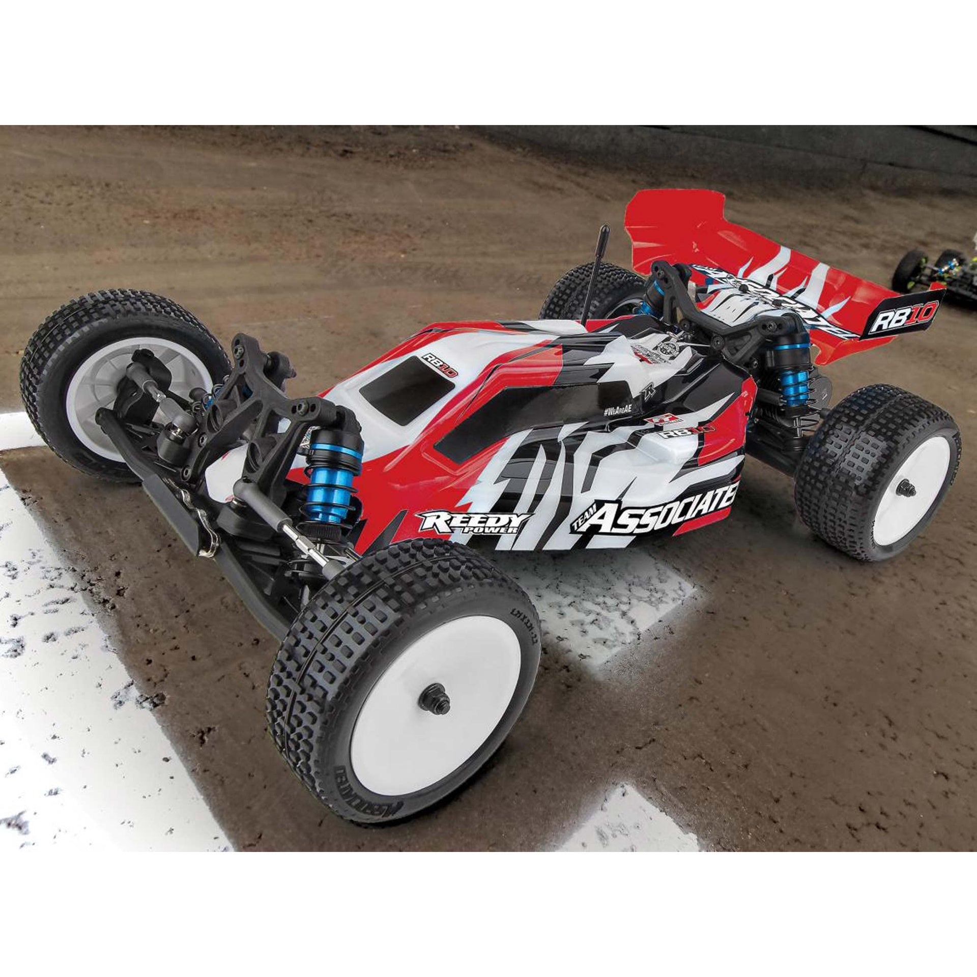 Team Associated RB10 RTR 1/10 Electric 2WD Brushless Buggy (Red) w/2.4GHz Radio & DVC