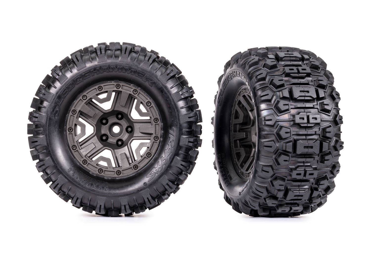 2.8" Wheels & Sledgehammer Tires