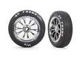 Drag Slash Weld Chrome Tires and Wheels