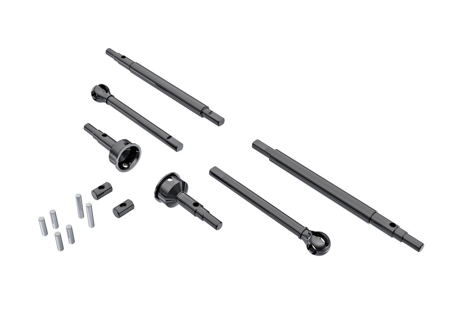 TRX-4M Axle Shafts and Stub Axles