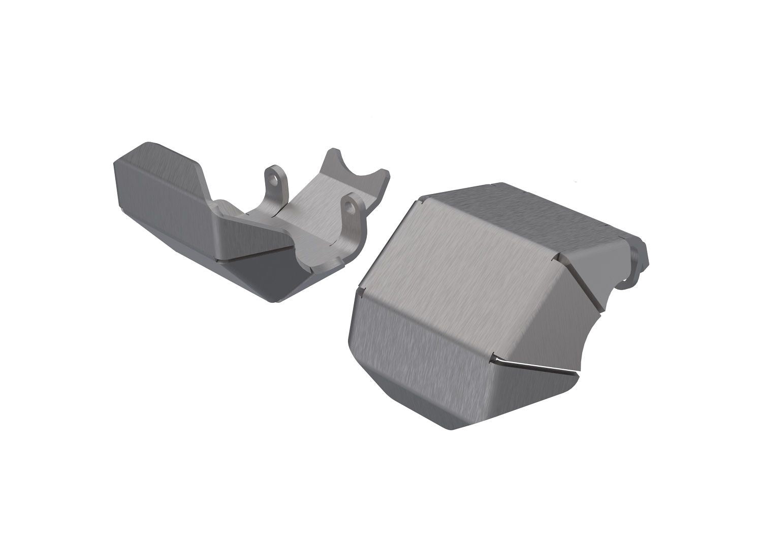 TRX-4M Stainless Steel Axle Skidplate