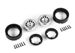 TRX-4M MTHD Wheels 105 BLK 1.0"