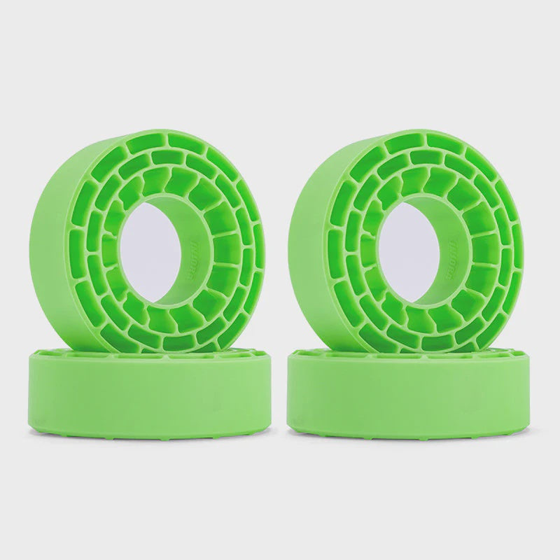 4pcs Silicone Rubber Inserts For 62-64mm 1.0" Tires