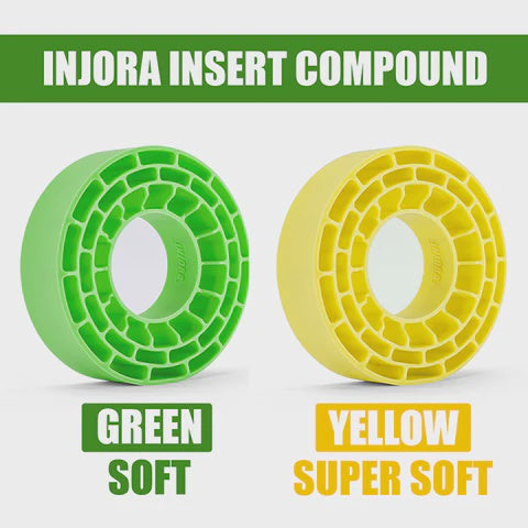 4pcs Silicone Rubber Inserts For 62-64mm 1.0" Tires
