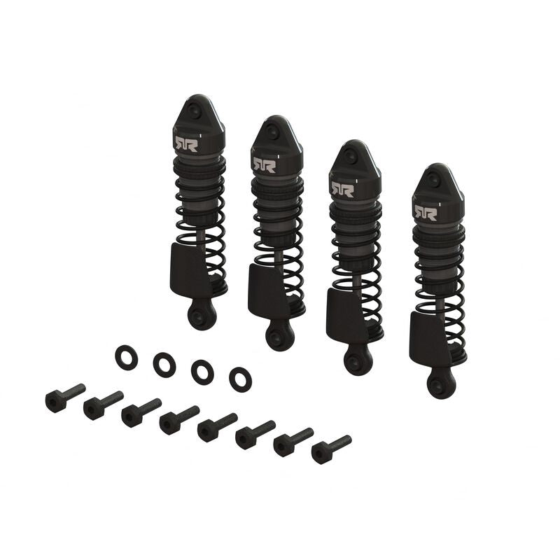 Aluminum Shock Set, 58mm Length, 2000cSt Oil (4)