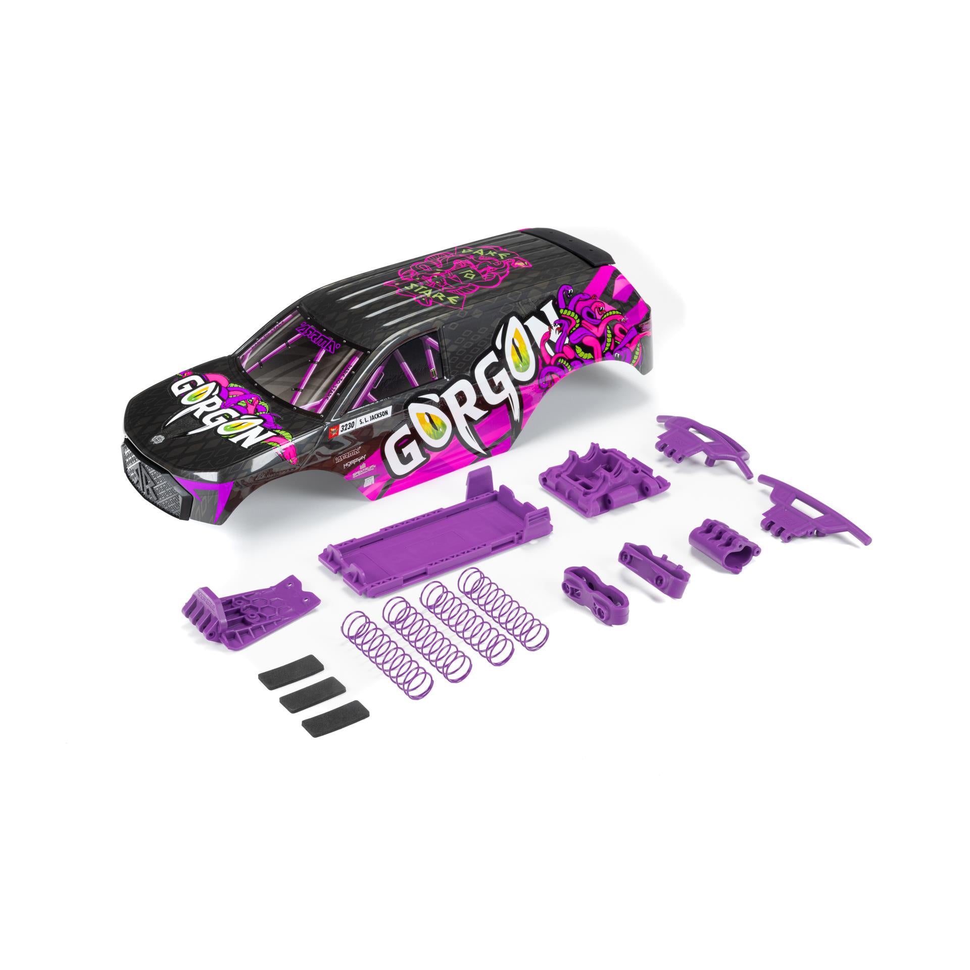 Gorgon Painted Decaled Body Set