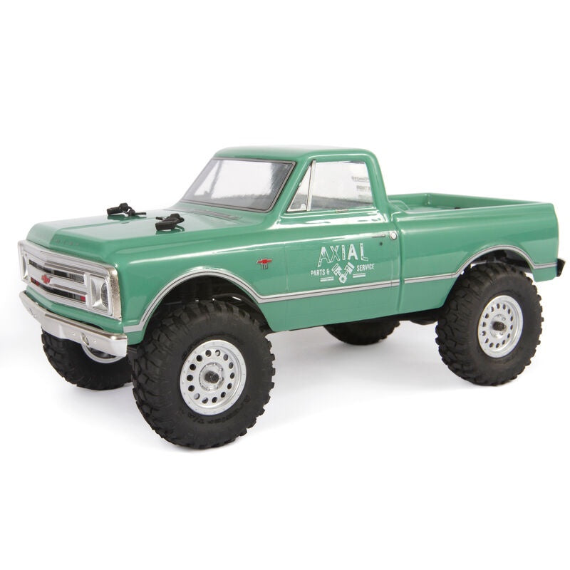1/24 SCX24 1967 Chevrolet C10 4WD RTR Brushed Rock Crawler