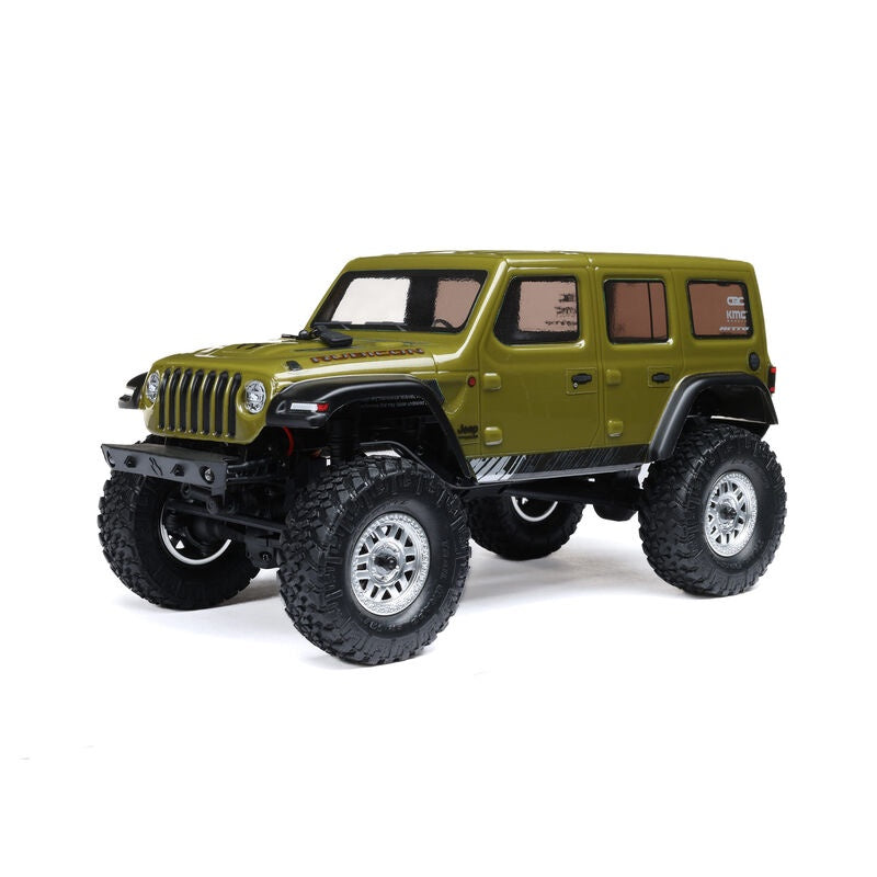 SCX24 Jeep Wrangler JLU 4x4 Rock Crawler Brushed RTR RC Truck