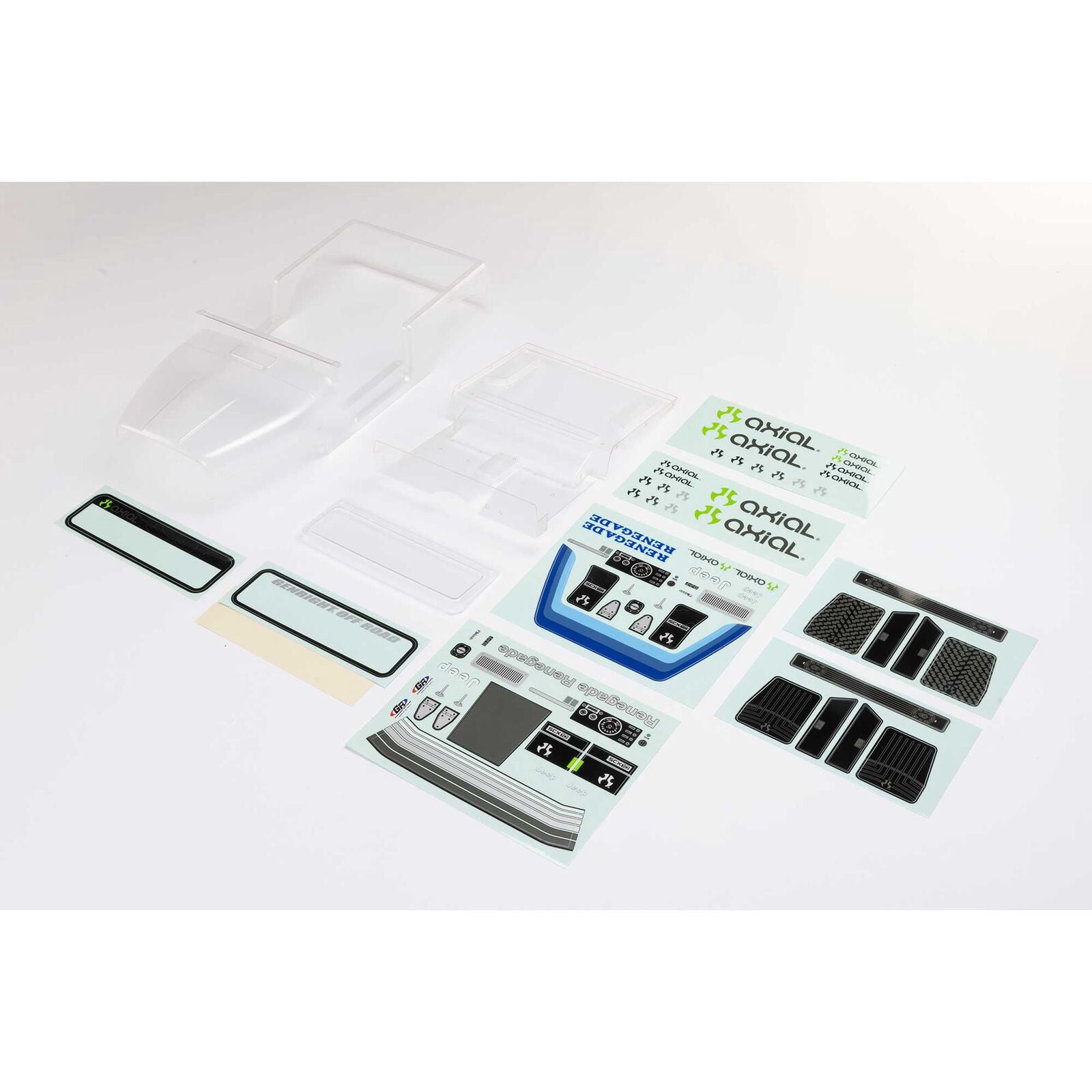 SCX10 III Jeep CJ-7 Clear Body Set