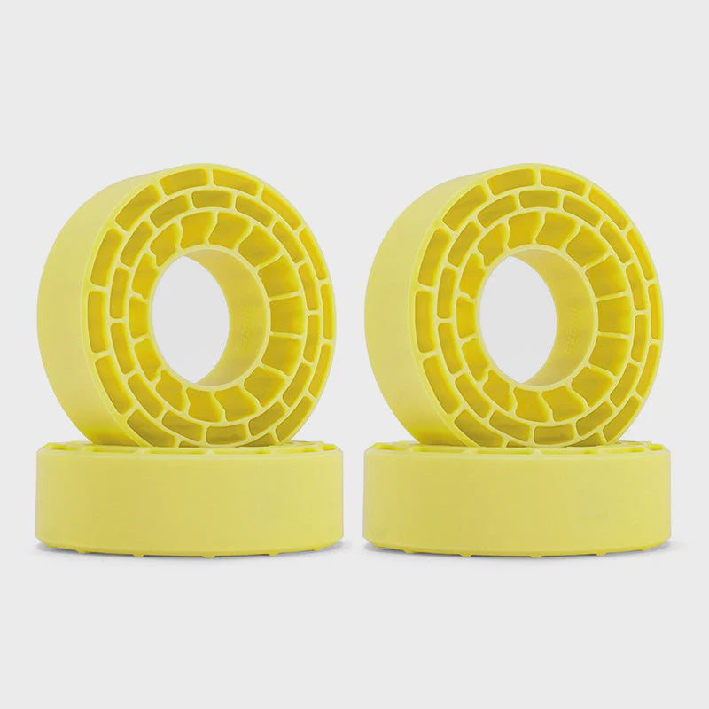 4pcs Silicone Rubber Inserts For 62-64mm 1.0" Tires