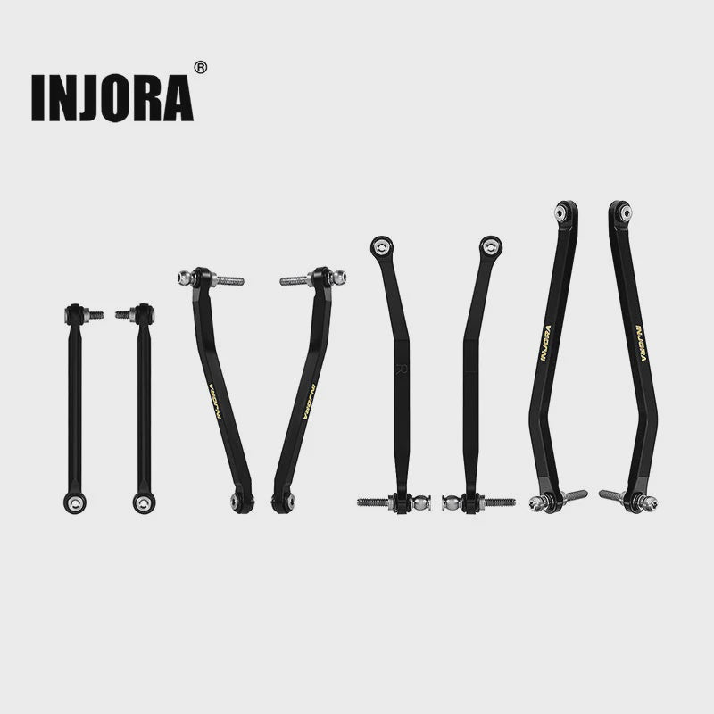 SCX30 Black Brass High Clearance Chassis Links