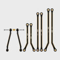 SCX24 Gladiator Power Wagon 8PCS 43g Heavy Brass High Clearance Chassis 4 Links Set
