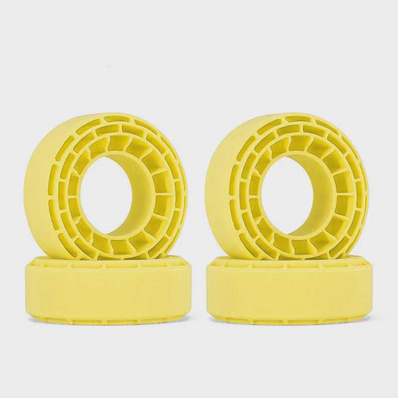 4pcs Silicone Rubber Inserts for 56-58mm 1.0" Tires