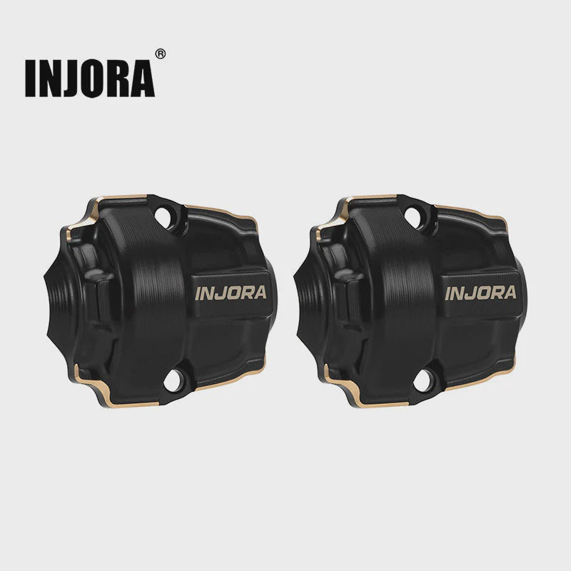 Ascent 32 Black Coating Brass Diff Covers