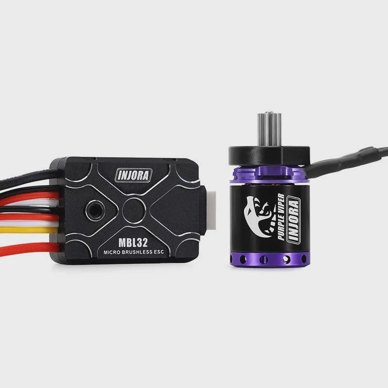 TRX-4M and Ascent 18 Purple Viper 1721 Brushless Motor