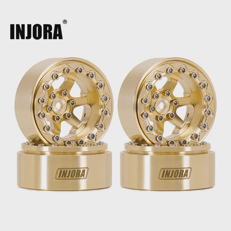 1.3" Brass -5.25mm Offset Wheels for Micro Crawlers