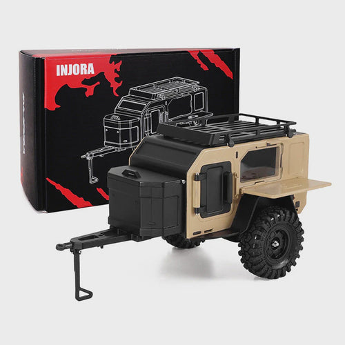1/18 or 1/24 RC Crawler Off-Road Camping Trailer