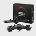 SCX24 +4mm Planet Axles with Double Joint Shafts & Brass Steering Knuckles
