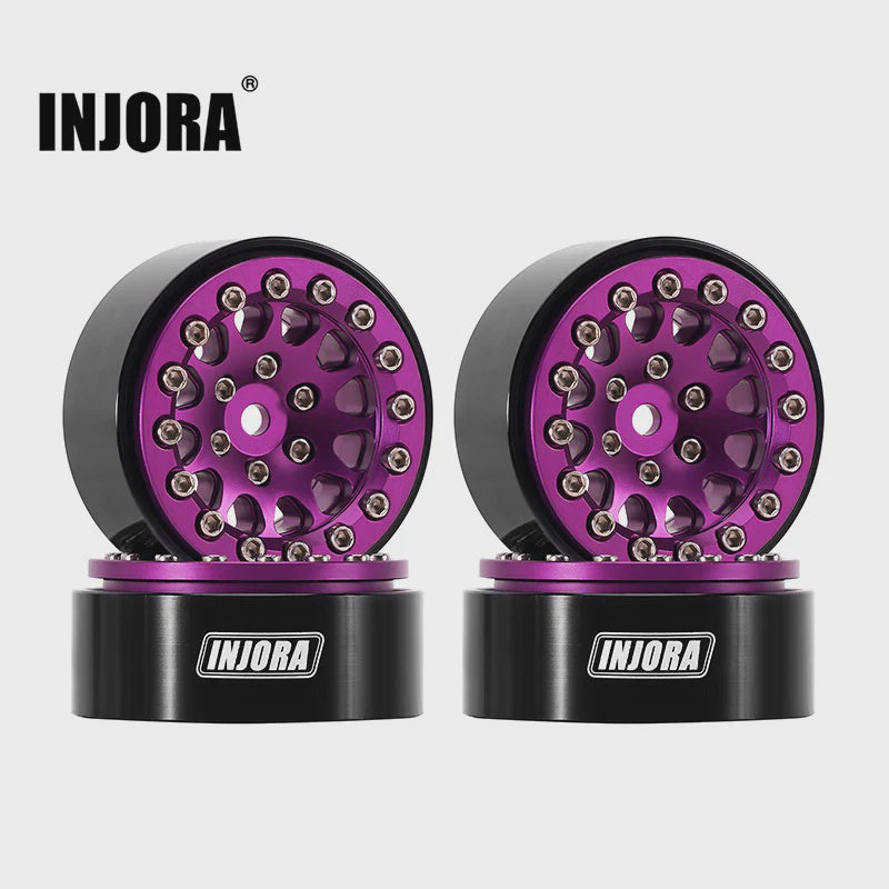 1/18 or 1/24 RC Crawler 1.3" Aluminium Beadlock Wheels