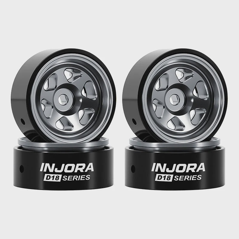 SCX30 0.7" D18 6-Spoke Aluminum Wheels