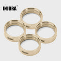 27g/pcs Brass Inner Rings for INJORA 1.3" Wheels