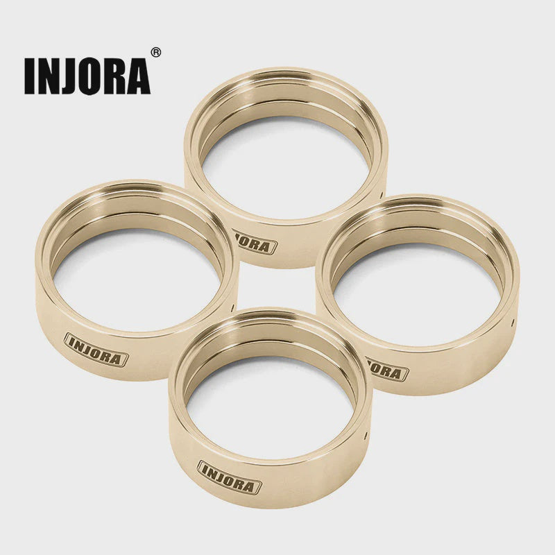 27g/pcs Brass Inner Rings for INJORA 1.3" Wheels