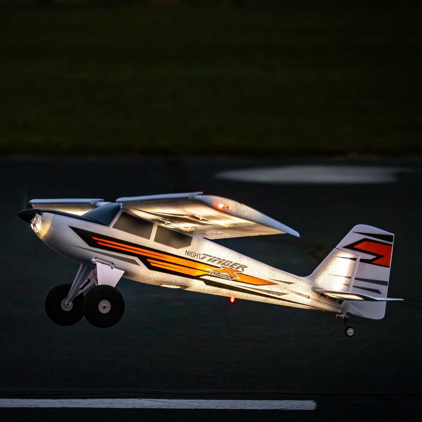 Night Timber X Evolution 1.2m BNF Basic with AS3X+ and SAFE Select