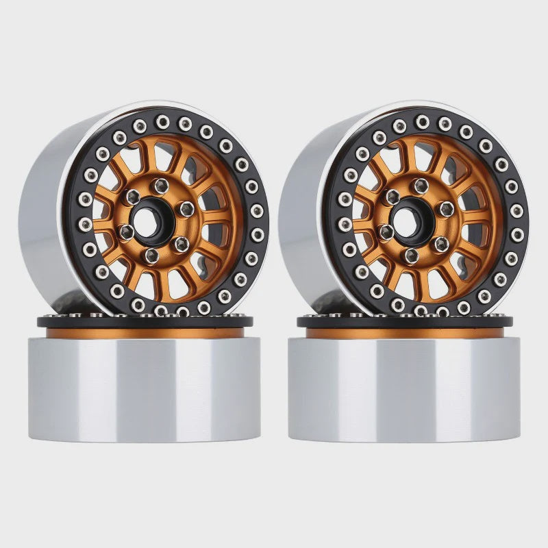 1.9" 12-Spokes Beadlock Wheel Rim for 1/10 RC Crawler