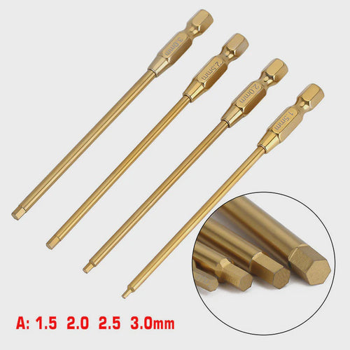 1/8 and 1/10 12-in-1 Hex, Nut Driver, Phillips, Slotted Screwdriver Quick Change RC Tool Kit