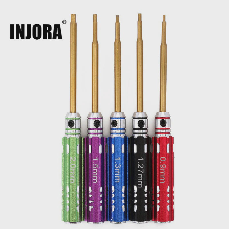 1/18 and 1/24 5pcs Hex Screwdrivers