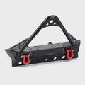 TRX-4 and SCX10 Black Metal Front Bumper with Lights