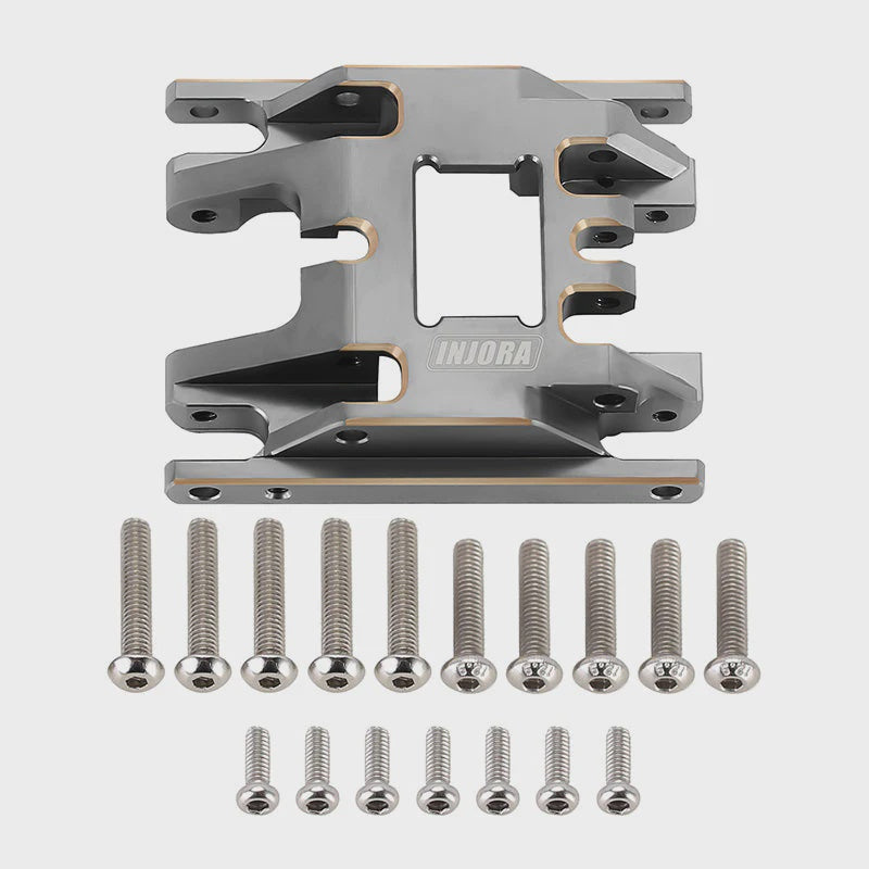 TRX-4M 53g/pcs Brass Skid Plate Transmission Mount