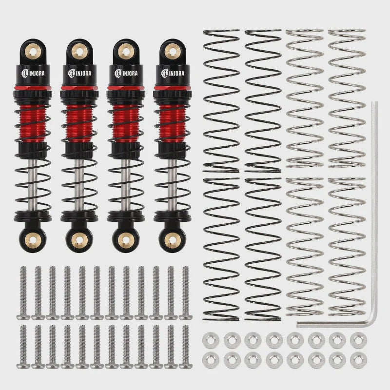 SCX24 39mm Aluminum Threaded Oil Shocks
