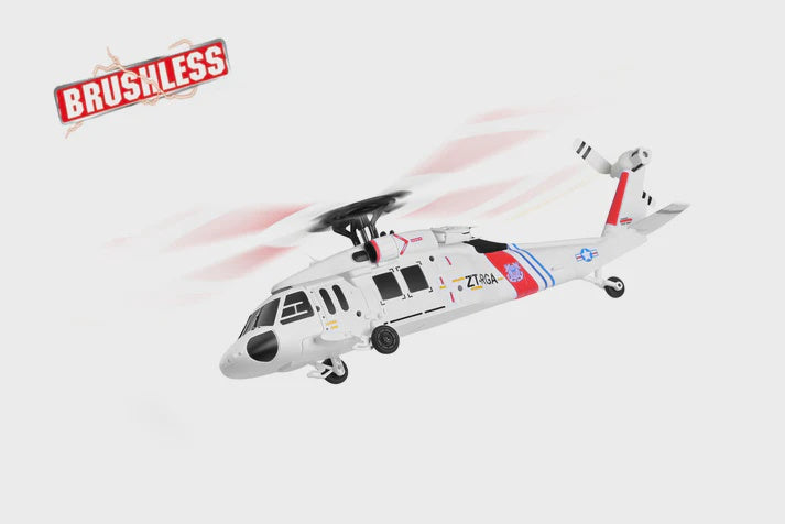 K270 R/C Brushless Black Hawk UH-60L 4CH Flybarless RC Helicopter with Optical Flow