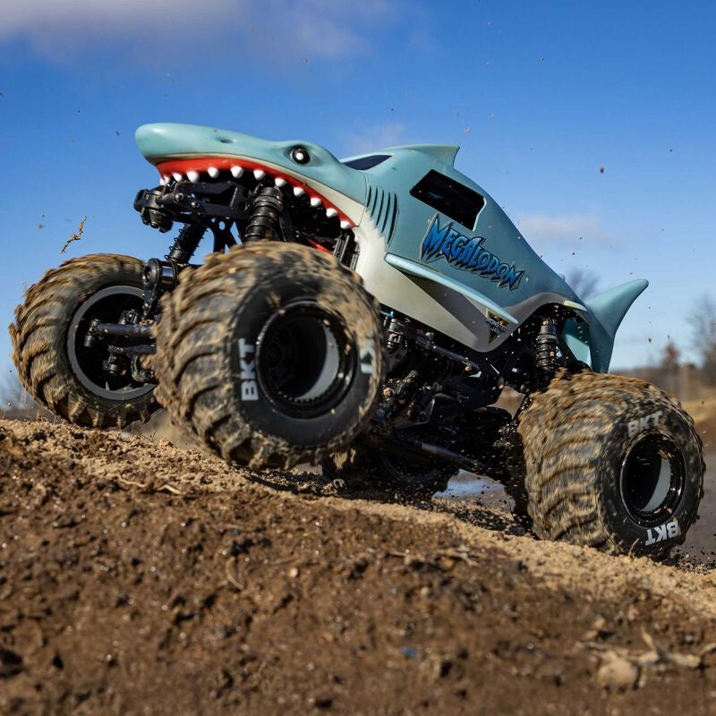 1/18 Mini LMT Megalodon 2S 4X4 RTR Brushed Monster Truck