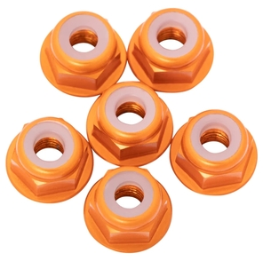 7075 Aluminum Flanged Locknuts M3