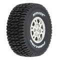 1/16 Mirage TT F/R Tires MTD 12mm Silver Impulse (4)