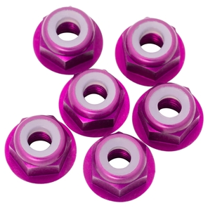 7075 Aluminum Flanged Locknuts M3