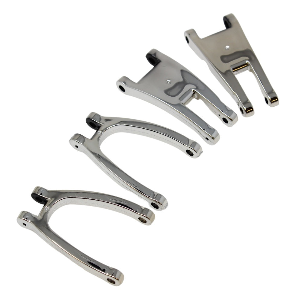 Front Upper and Lower Arms (Chrome)