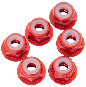 7075 Aluminum Flanged Locknuts M3