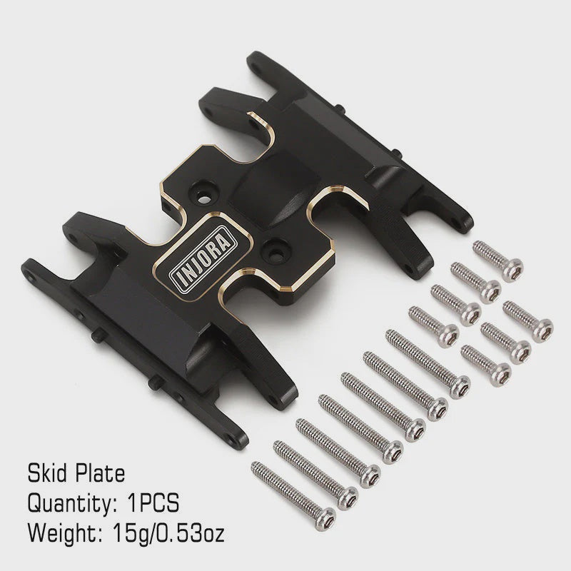 SCX24 Brass Skid Plate Gearbox Transmission Mount