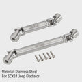 SCX24 Gladiator Power Wagon Steel Front Rear Center Drive Shafts