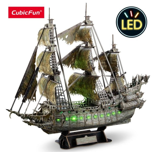 Dutchman Pirate Ship Model 3D Puzzle Ship