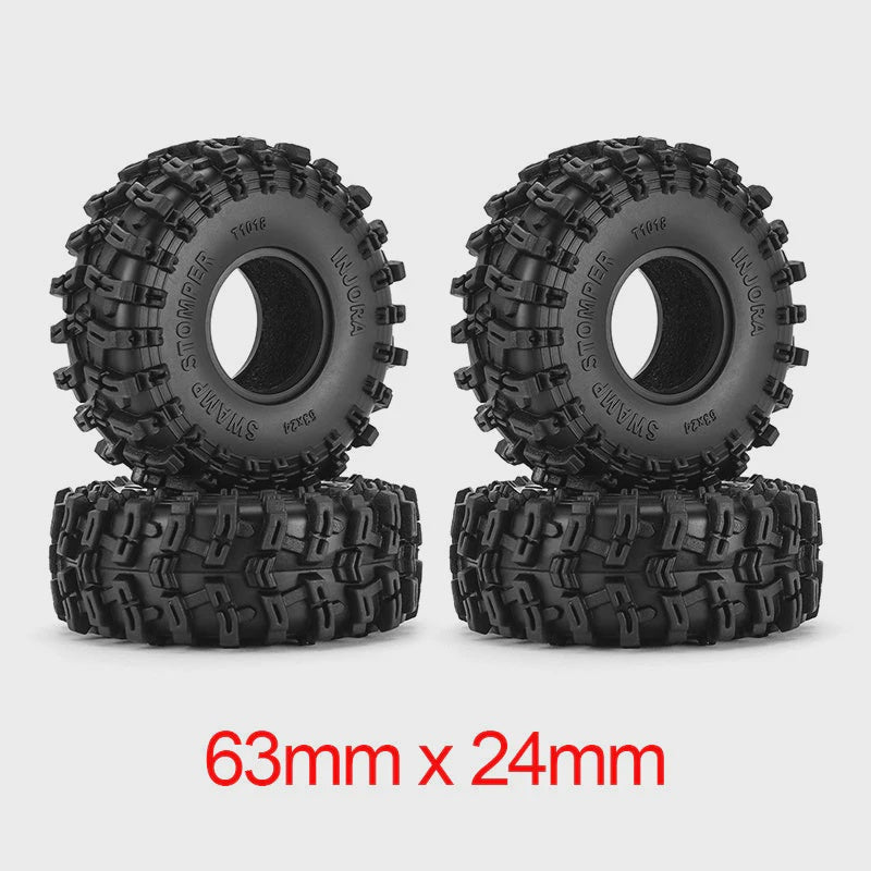 1/18 or 1/24 RC Crawler 1.0" Swamp Stomper Tires