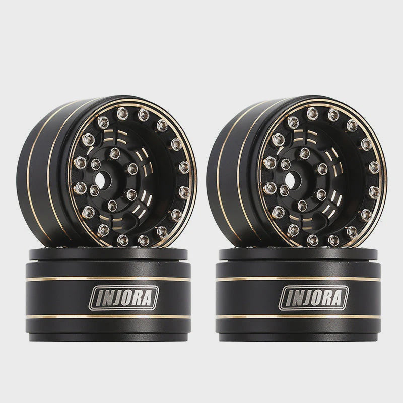SCX24 1.0" 47g/pcs Brass -3.15mm Offset Wheels