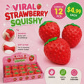 Strawberry Squishy â€“ Soft & Stretchy